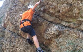 Klettern am Hohenstein
